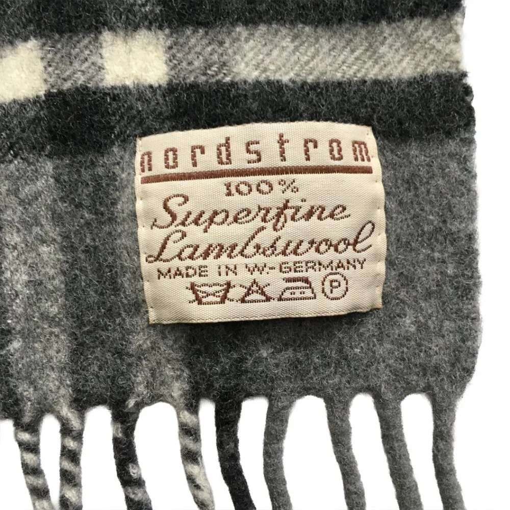 Nordstrom Scarf 100% Superfine Lambswool